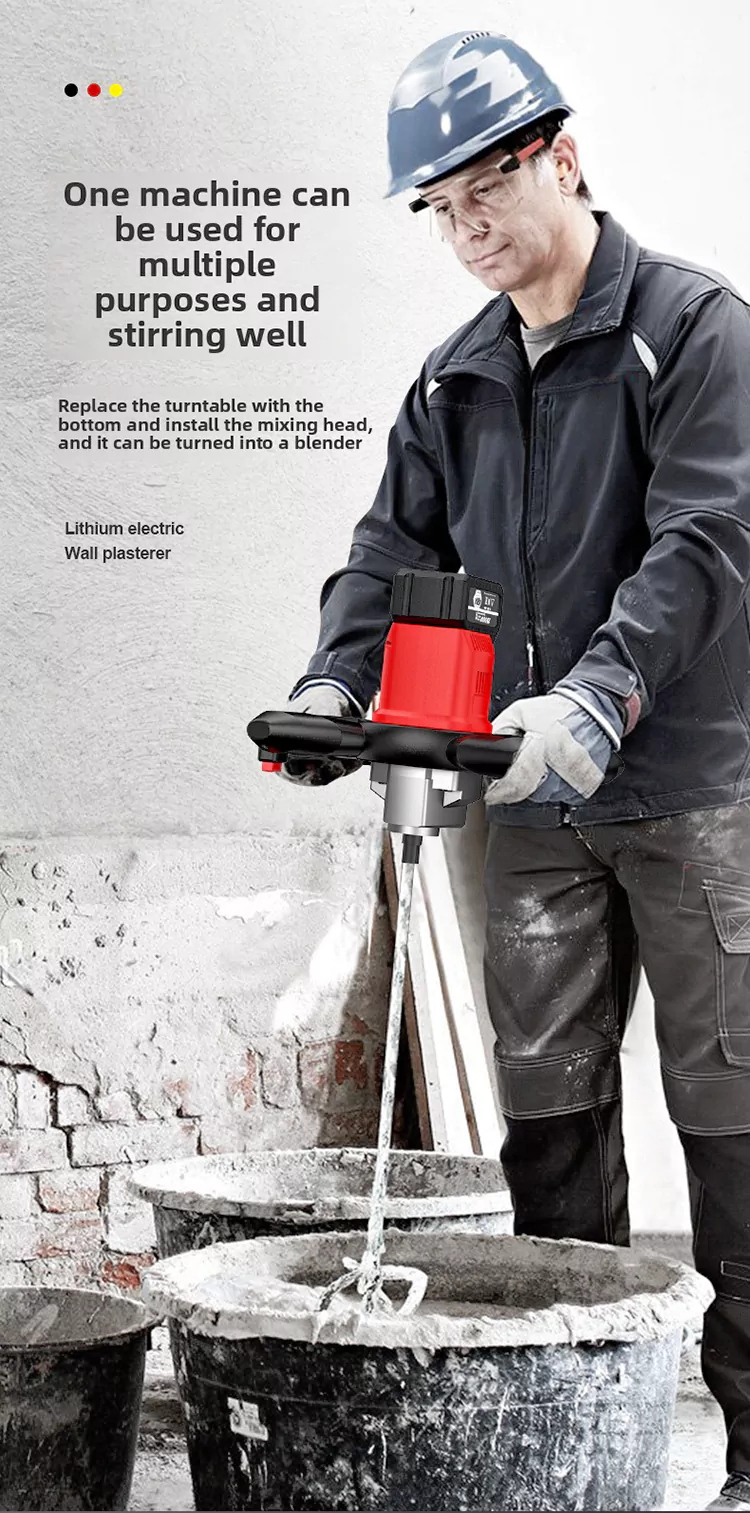 ‌lithium battery putty ash mixer